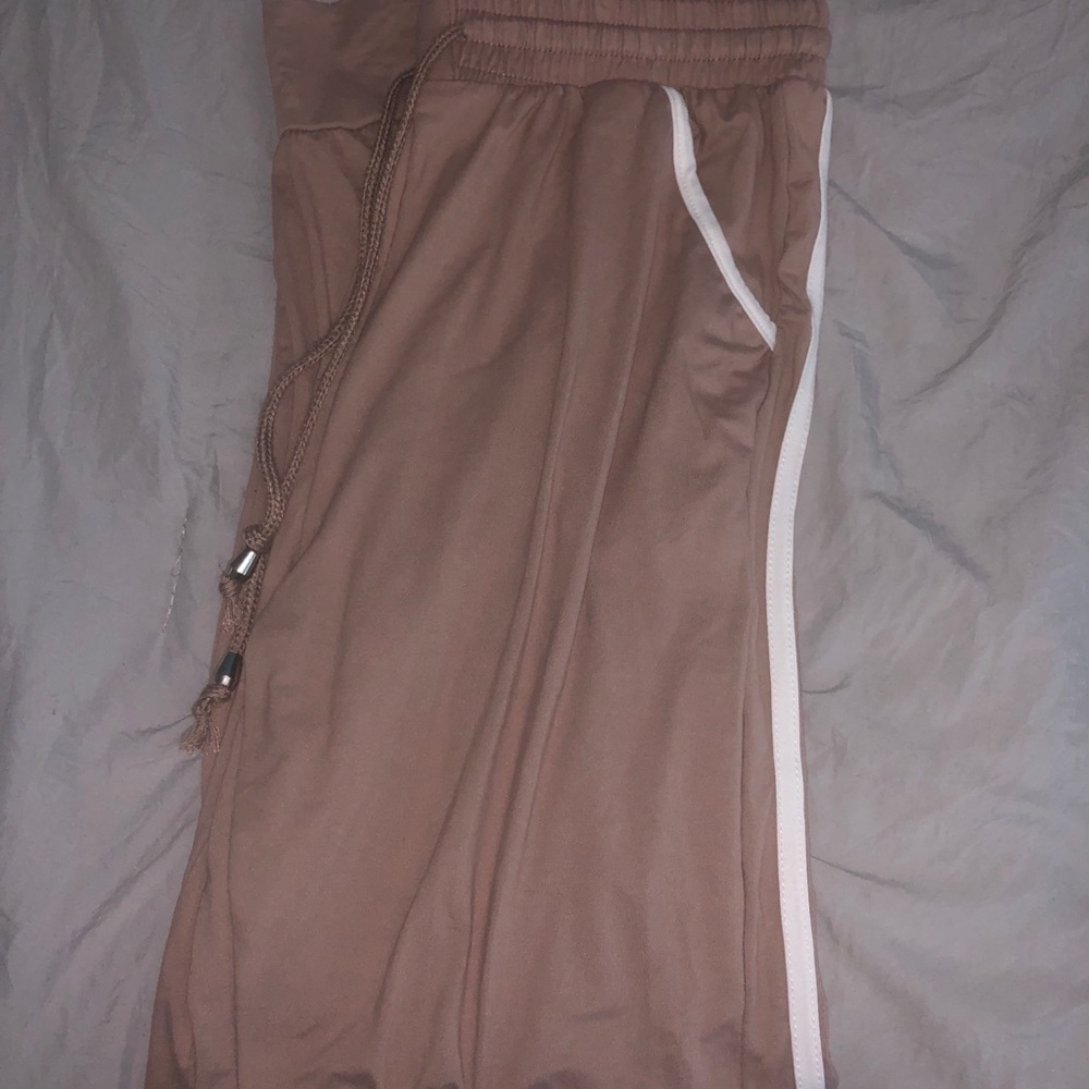 Tan Joggers